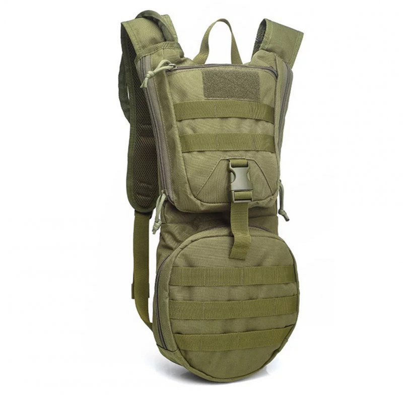 Cycling  Backpack Hydration Pouchc Ycling Water Bag For Ourdoor Activities ArmyGreen_With liner