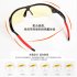 Cycling Glasses Sports Sunglasses Motorcycle Bike Bicycle Riding Goggles with Wind UV 400 Protection for Men and Women Real white  red mercury 