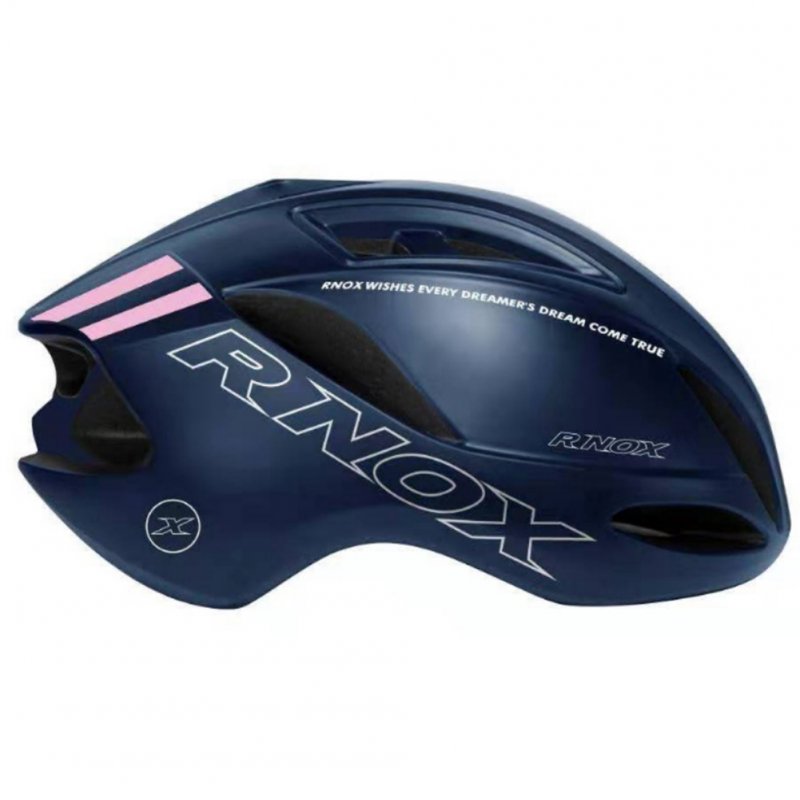 Cycling Helmet SPEED Pneumatic Racing Road Bike Helmets for Men women TT Time trial triathlon Bicycle Helmet  Dark blue_One size