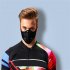 Cycling  Mask Breathable Dust proof Anti haze Activated Carbon Filter For Outdoor Sports Solid black One size