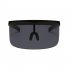 Cycling Sunglasses Oversized Visor Wrap Shield Large Mirror Sun Glasses ant UV 400 Half Face Shield Guard