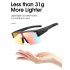 Cycling Sunglasses Unisex Cycling Glasses Polarized Driving Baseball Running Eyewear Fishing Bike PC Goggles For Outdoor Blackgray color changing film 