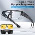 Cycling Sunglasses Unisex Cycling Glasses Polarized Driving Baseball Running Eyewear Fishing Bike PC Goggles For Outdoor Black  polarized film 