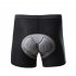 Cycling Underpants Silicone Mtb Cycling Briefs With Silicone Cushion For Men And Women Silicone gray pad black m