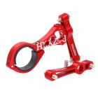 Cycling Water Bottle Clamp Bolt Cage Holder Double Bottle Cage Seat Adapter Adjustable Water Bottle Mount red_One size
