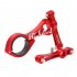 Cycling Water Bottle Clamp Bolt Cage Holder Double Bottle Cage Seat Adapter Adjustable Water Bottle Mount red One size