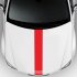 D 1041 Car Sticker Auto Motorcycle Suv Hood Adhensive Tape Motor Cover Vinyl DIY Decoration Stripe Emblem Bandage Vehicle Accessories red