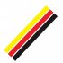 D 1045 Tricolor Lines Custom Vinyl Decal Car Body Door Side Stickers Stripes Racing Style for Bmw Audi Kia Honda Toyota Style 1