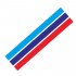 D 1045 Tricolor Lines Custom Vinyl Decal Car Body Door Side Stickers Stripes Racing Style for Bmw Audi Kia Honda Toyota Style 4