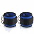 D Ring Ankle Strap Attachment for Cable Machines and Resistance Training Ankle Cuffs for Legs Abs and Glute Exercises blue