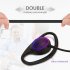 D shaped Soft Ear Hook Headphone 3 5mm Plug Dual Channel Single Side Headset Compatible For Laptop Skype Voip Icq black