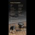 D08 Wired Earbuds In Ear Headphones With Heavy Bass HiFi Sound Flat Head Earplug For All 3 5mm Jack 1 2 meters with mic black