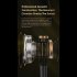 D08 Wired Earbuds In Ear Headphones With Heavy Bass HiFi Sound Flat Head Earplug For All 3 5mm Jack 1 2 meters with mic black