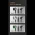 D08 Wired Earbuds In Ear Headphones With Heavy Bass HiFi Sound Flat Head Earplug For All 3 5mm Jack 1 2 meters with mic black