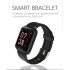 D13 Smart  Bracelet Step Heart Rate Blood Pressure Sleep Alarm Clock Usb Charge Color Screen Smart Bracelet red