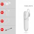 D16 Car Wireless Bluetooth compatible  5 0  Earphones Mini Business Large capacity Car Driving Headset Earbuds With Microphone Rose gold