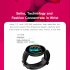 D18 1 44 Inch Sports Smart Watch Round Screen Smart Bracelet Heart Rate Blood Pressure Sleep Monitor Purple