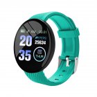 D18 1.44 Inch Sports Smart Watch Round Screen Smart Bracelet Heart Rate Blood Pressure Sleep Monitor green
