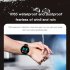 D18 1 44 Inch Sports Smart Watch Round Screen Smart Bracelet Heart Rate Blood Pressure Sleep Monitor Purple
