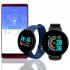 D18 1 44 Inch Sports Smart Watch Round Screen Smart Bracelet Heart Rate Blood Pressure Sleep Monitor blue