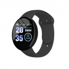 D18s Smart Watch 1.44 Inch Screen 90mah Battery Bluetooth 4.0 Sleep Monitor Fitness Bracelet black
