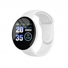 D18s Smart Watch 1 44 Inch Screen 90mah Battery Bluetooth 4 0 Sleep Monitor Fitness Bracelet White