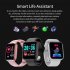 D20 Bluetooth Smart Watches Waterproof Sport Fitness Tracker Smart Bracelet Smartwatch white