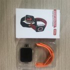 D20 Ultra Smart Watch Lightweight Men Women Sport Fitness Tracker Heart Rate Information Wristwatch orange