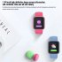 D20s Smart Watch For Men Women Bluetooth Connected Phone Heart Rate Monitor Fitness Sports Smartwatch yellow