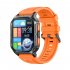 D28A Smart Watch Waterproof Heart Rate Sleeping Blood Oxygen Monitor 2 01 Inches Fitness Tracker Smartwatch Gun Color