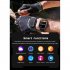 D28A Smart Watch Waterproof Heart Rate Sleeping Blood Oxygen Monitor 2 01 Inches Fitness Tracker Smartwatch Gun Color
