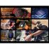 D28A Smart Watch Waterproof Heart Rate Sleeping Blood Oxygen Monitor 2 01 Inches Fitness Tracker Smartwatch Gun Color