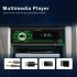 D3100 Car Radio Single DIN Car Stereo Audio Systems MP3 Player With Handsfree Calling FM USB Charge TF AUX EQ black
