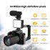 D5 Video Camera 4K Recording Camera Digital Shoot Camera With 16X Digital Zoom 4K Dual Lens Professional Camcorder black