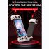 D6 Wireless Stretching Extendable Gaming Controller Joystick Pad For IPhone Android Gamepad Joystick pink