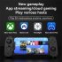 D6 Wireless Stretching Extendable Gaming Controller Joystick Pad For IPhone Android Gamepad Joystick Black and White