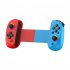 D8 Wireless Stretching Extendable Game Console Telescopic Game Controller 20 Hours Playing Life Compatible For IPhone Android Phones Switch Console blue red