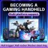 D8 Wireless Stretching Extendable Game Console Telescopic Game Controller 20 Hours Playing Life Compatible For IPhone Android Phones Switch Console green blue