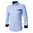 Men's Folding Pocket Long Sleeve Shirt