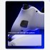 D9 Stretching Extendable Game Console Telescopic Game Controller with 2 Customization Back Keys Gaming Controller White