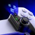 D9 Stretching Extendable Game Console Telescopic Game Controller with 2 Customization Back Keys Gaming Controller White