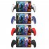 D9 Stretching Extendable Game Console Telescopic Game Controller with 2 Customization Back Keys Gaming Controller White