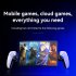 D9 Stretching Extendable Game Console Telescopic Game Controller with 2 Customization Back Keys Gaming Controller White