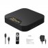 D9S 4k Media Player Arm Cortex A53 Quad Core Cpu Mali 450 750mhz Gpu TV Box Smart Digital Player Set Top Box US Plug