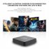 D9q Set top Box S905 1 5ghz Quad core Arm Clear 4k Hdr android 11 2 4g Wifi High speed D9 Network TV Box Black EU Plug