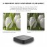 D9q Set top Box S905 1 5ghz Quad core Arm Clear 4k Hdr android 11 2 4g Wifi High speed D9 Network TV Box Black EU Plug