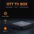 D9q Set top Box S905 1 5ghz Quad core Arm Clear 4k Hdr android 11 2 4g Wifi High speed D9 Network TV Box Black EU Plug