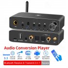 DA310D V5.3 Receiver Transmitter Coaxial Optical Bypass Digital To Analog Audio Converter Aux Jack PC-USB AUX Multi-mode Input