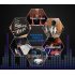 DA310D V5 3 Receiver Transmitter Coaxial Optical Bypass Digital To Analog Audio Converter Aux Jack PC USB AUX Multi mode Input Eu plug