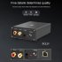 DA580 Digital Audio Converter 384K Audio Decoding Adapter Audio Digital Sound Decoder Converter For Game Console Computer US plug